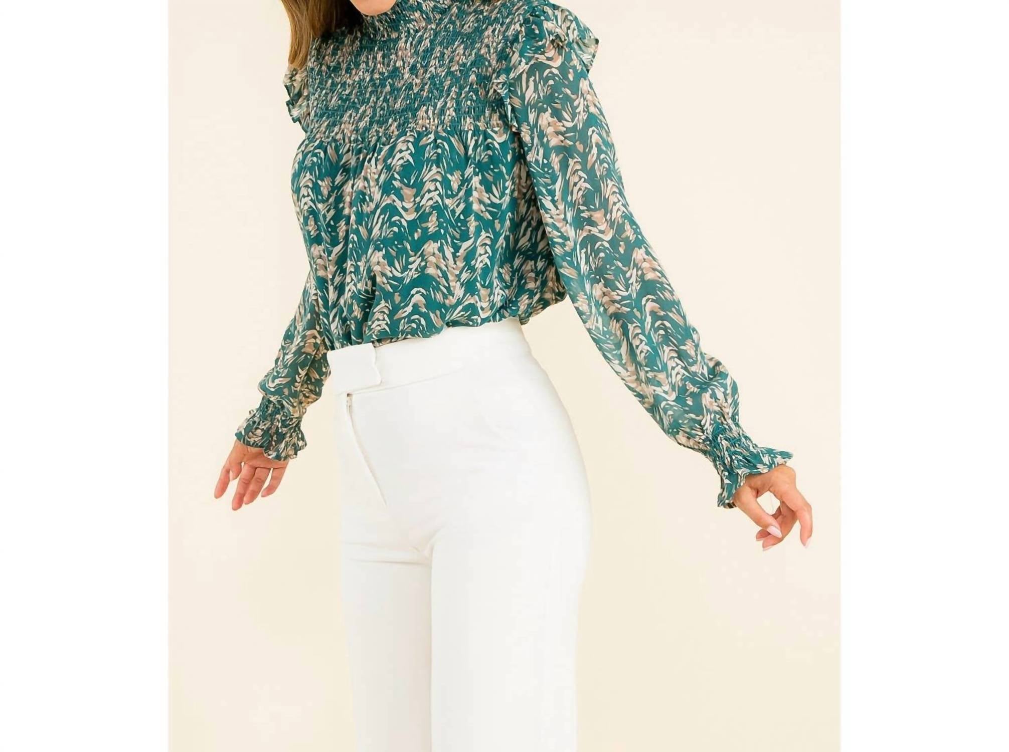 Thml - Smocked Print Blouse