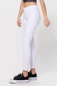 Cello - Mid Rise Pull On Crop Skinny Jeans