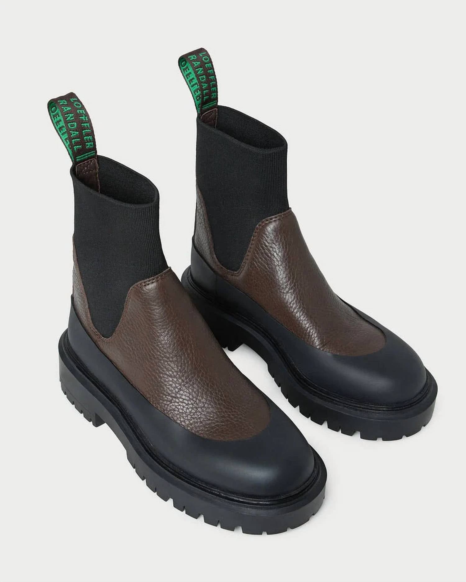 Loeffler Randall - Women's Suri Leather Lug Boots