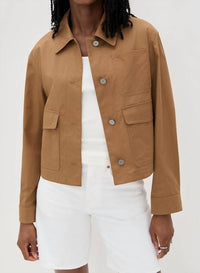 Theory - Crop Work Jacket