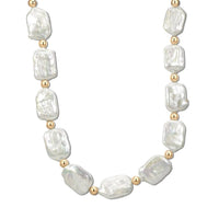 Eklexic - Women's Penn Pearl & Bead Choker Necklace