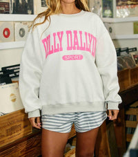 Bucketlist - Reversible Oversized Sweatshirt