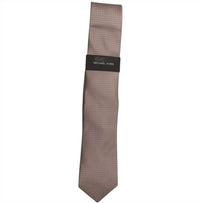 MICHAEL KORS Men's Textured Tie in pink - men's accessory