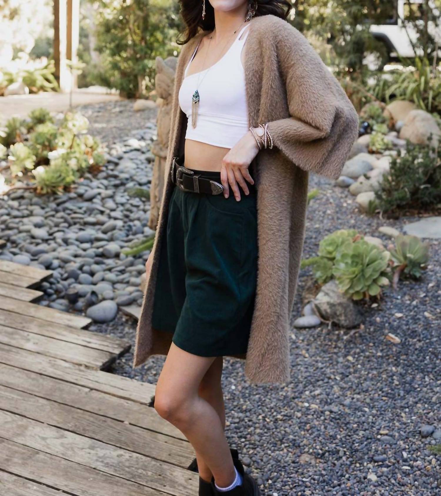 Leto - Ultra-soft Luxe Mohair Knit Cardigan