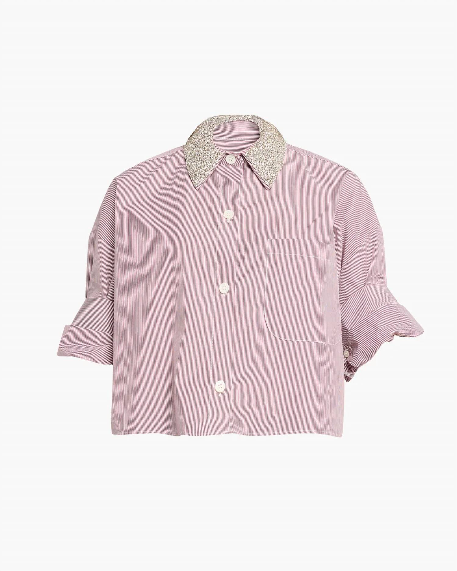Twp - Next Ex Shirt With Crystal Collar
