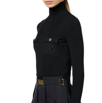 Elisabetta Franchi - Logo Embroidered Dress
