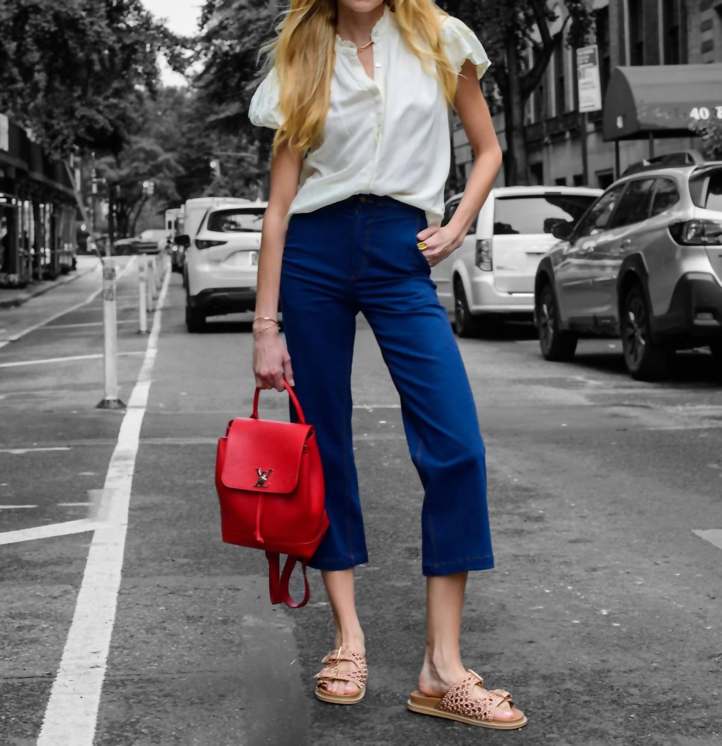 Elizabeth James The Label - Tilda Straight Leg Pants