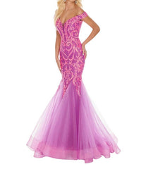 Rachel Allan - Mermaid Sequin Gown
