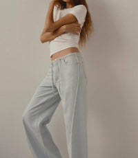 Dl1961 - Women'S - Sienna Low-slung Wide Leg Relaxed 31” Jeans