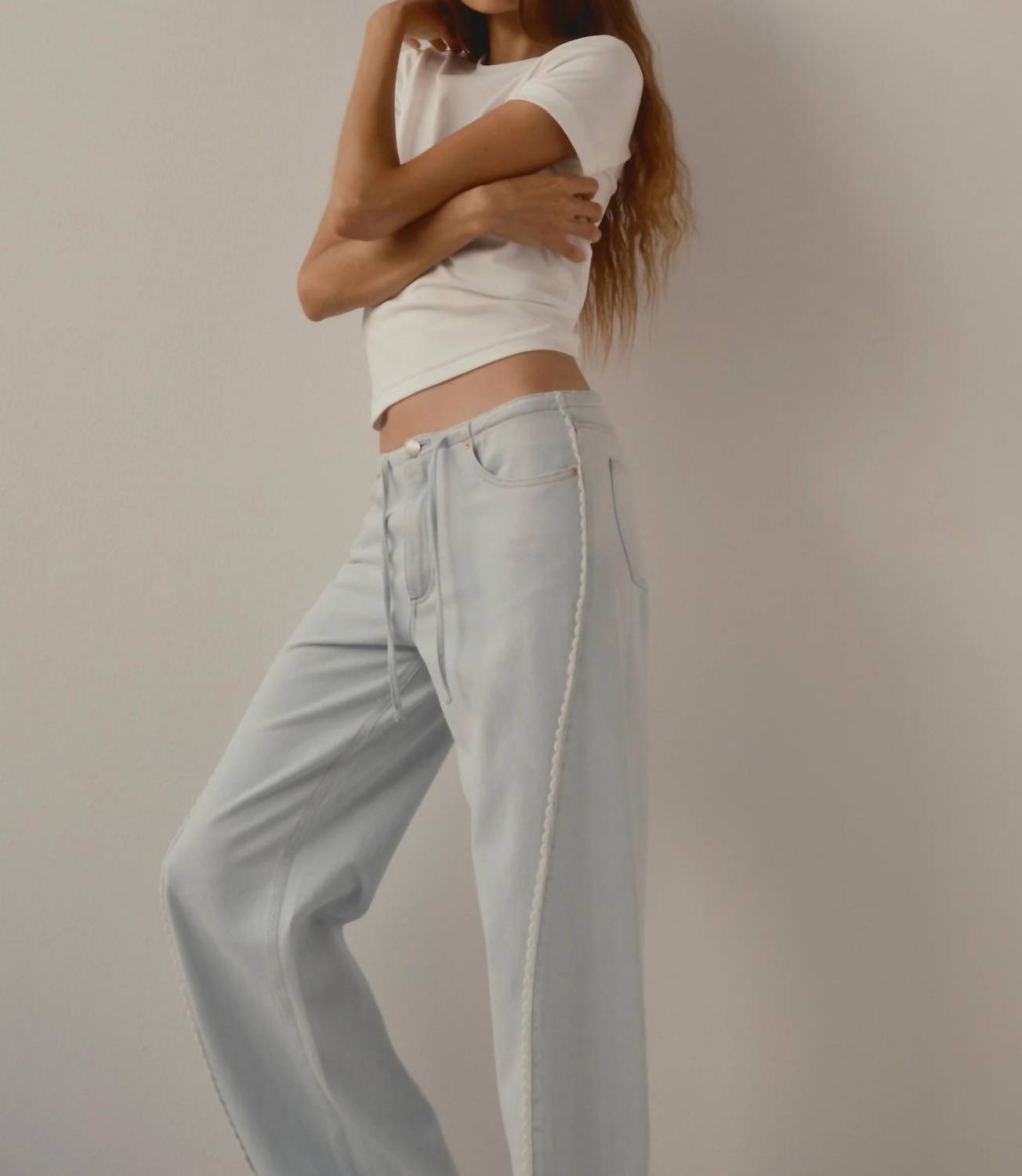 Dl1961 - Women'S - Sienna Low-slung Wide Leg Relaxed 31” Jeans