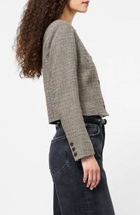 French Connection - Houndstooth Wool Jacket