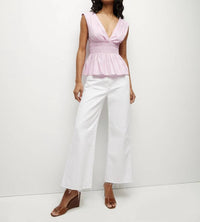 Veronica Beard - Evra Peplum Top