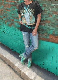 Zutter - Long Live Tee Shirt Tunic Dress