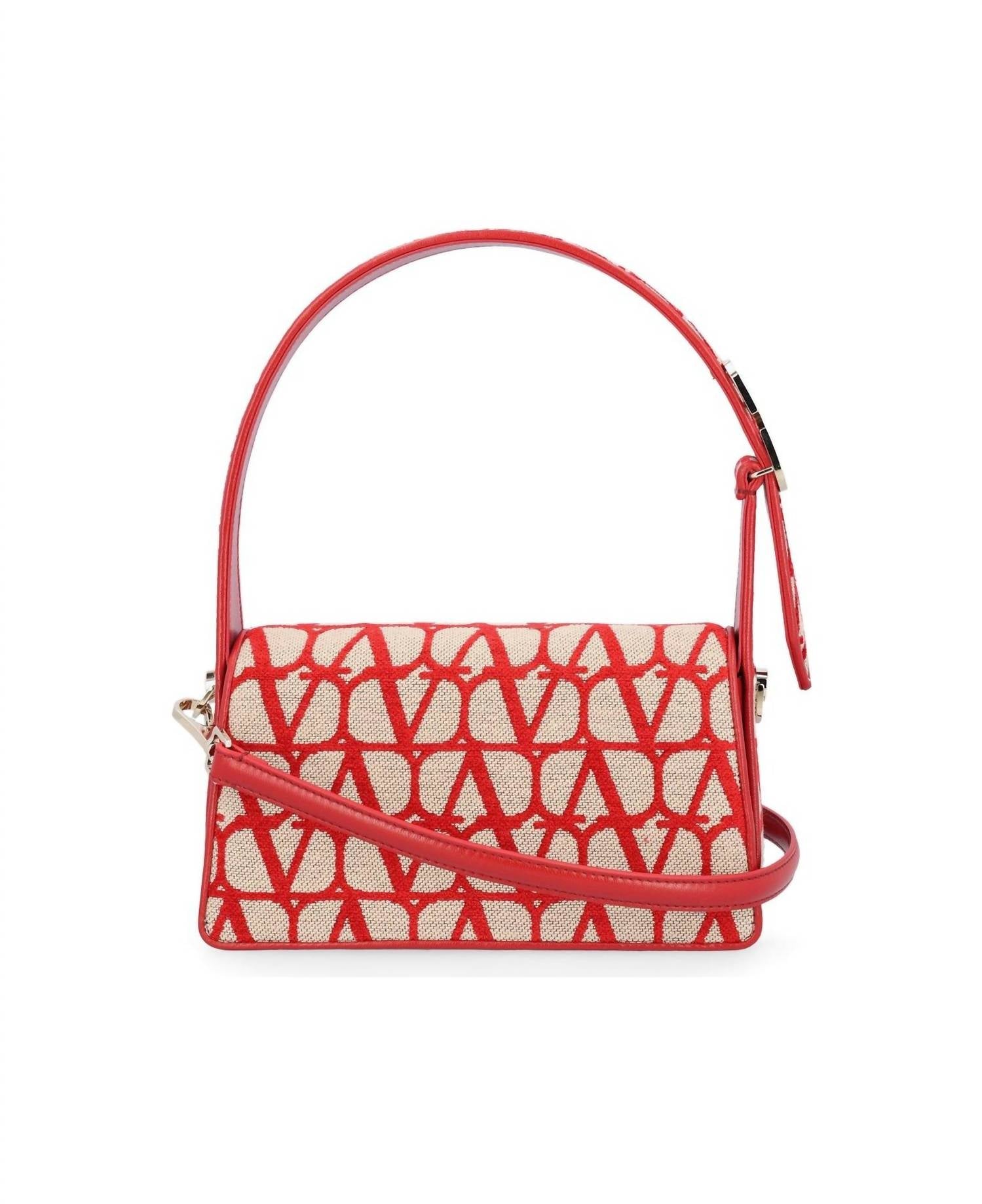 Valentino Garavani - Women's Toile Iconographe Leather Le Grand Deuxieme Bag