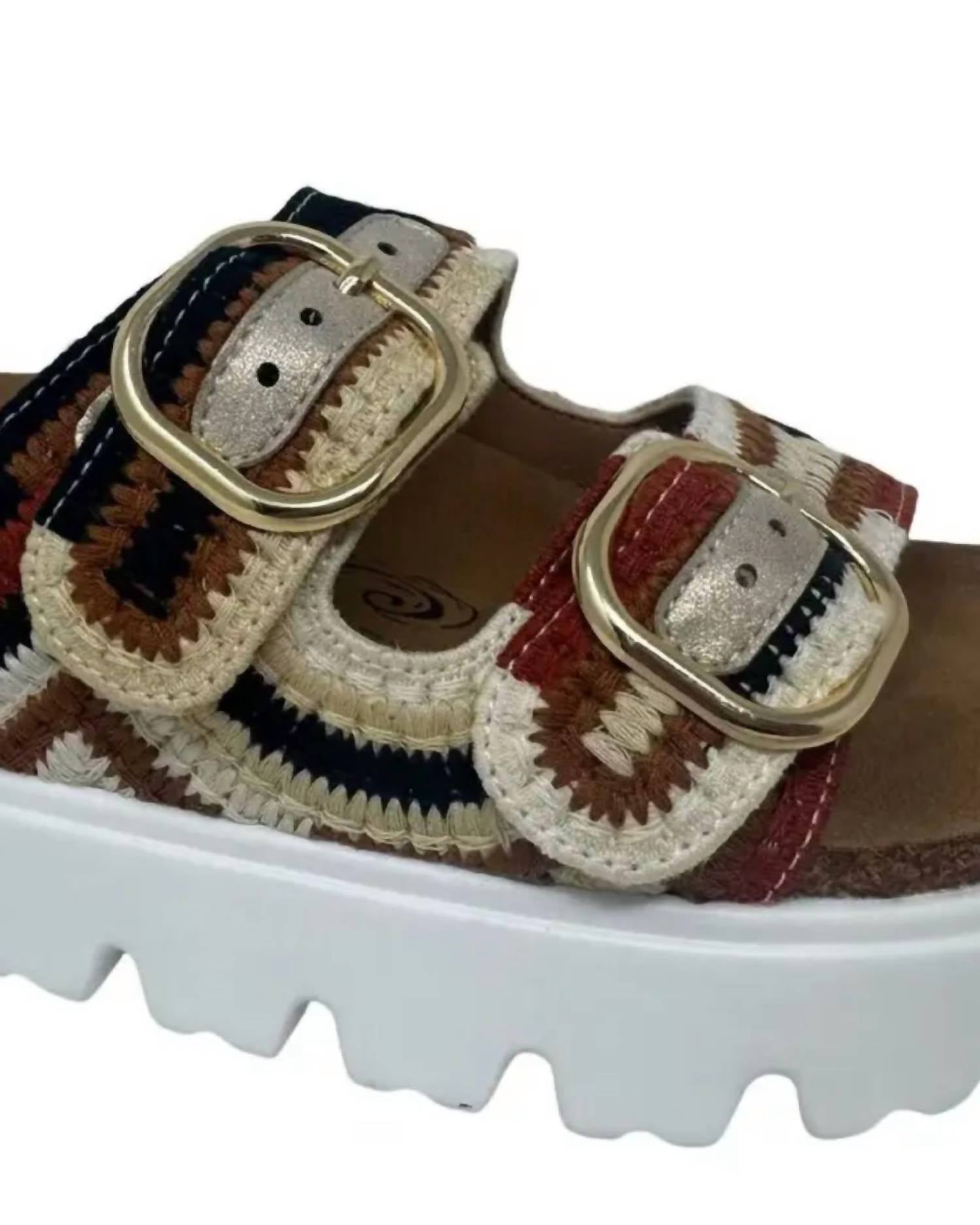 Very G Women's Rayna Sandal in natural - women's sandal - alternate view