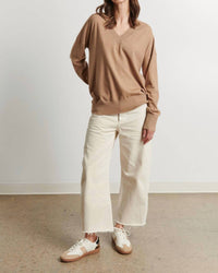 Line - Taylor Knit V-neck Top