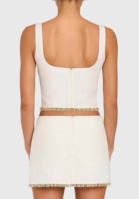 Amanda Uprichard - Jace Square Neck Top