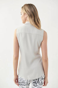 Joseph Ribkoff - Maria Sleevless Tie Front Top
