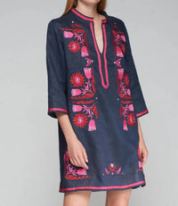 Vilagallo - Embroidered Dilletta Dress