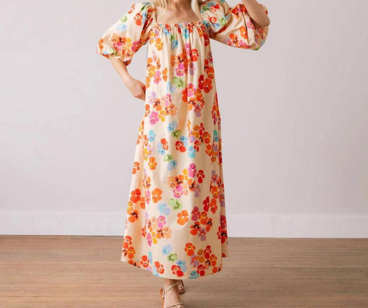 Sunshine Tienda - Rainbow Flower Ace Dress