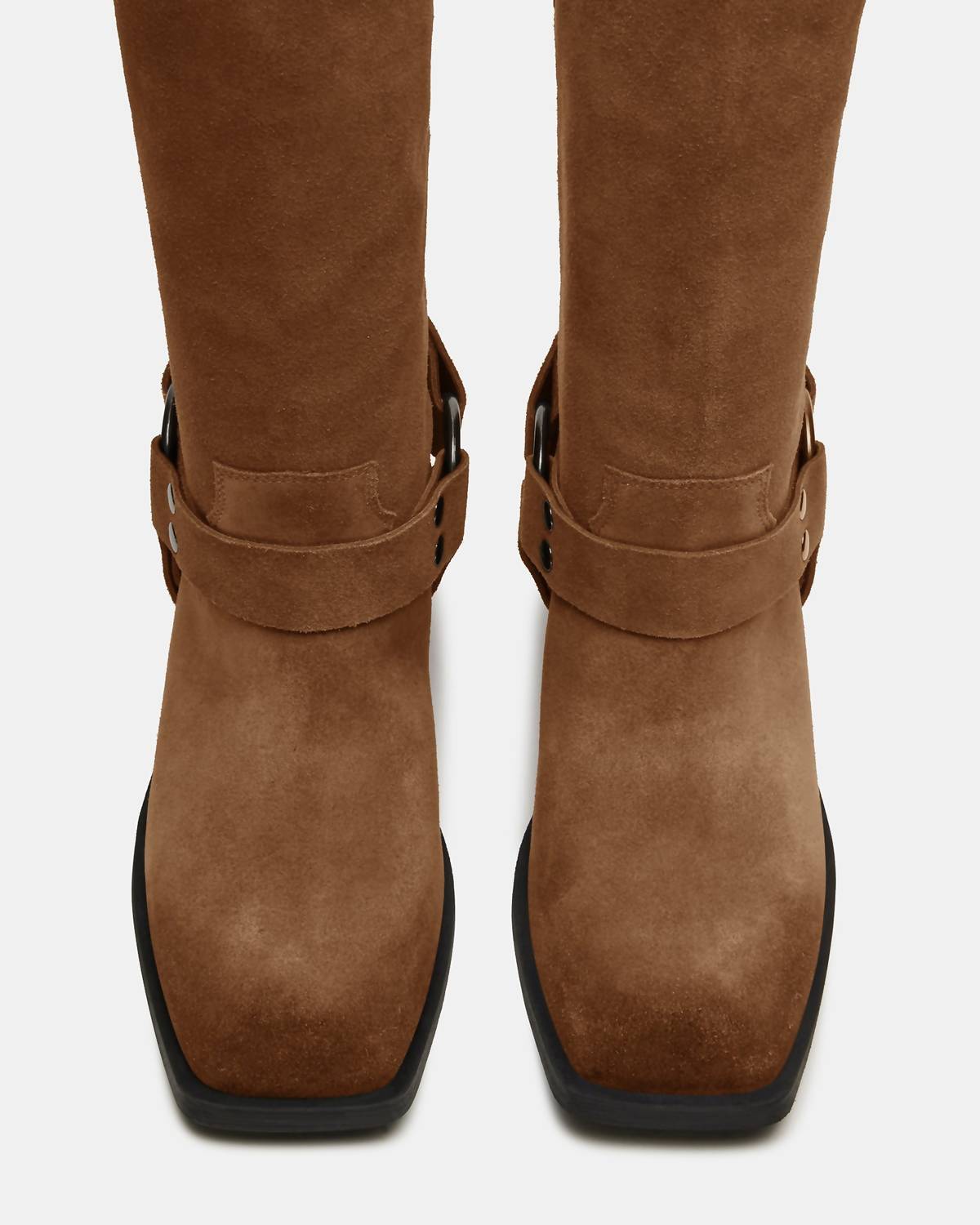 STEVE MADDEN Women's Ruskin Suede Boots in chestnut - women's shoe - view 4