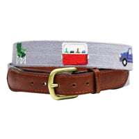 Smathers & Branson - Men's Tailgating Needlepoint Belt