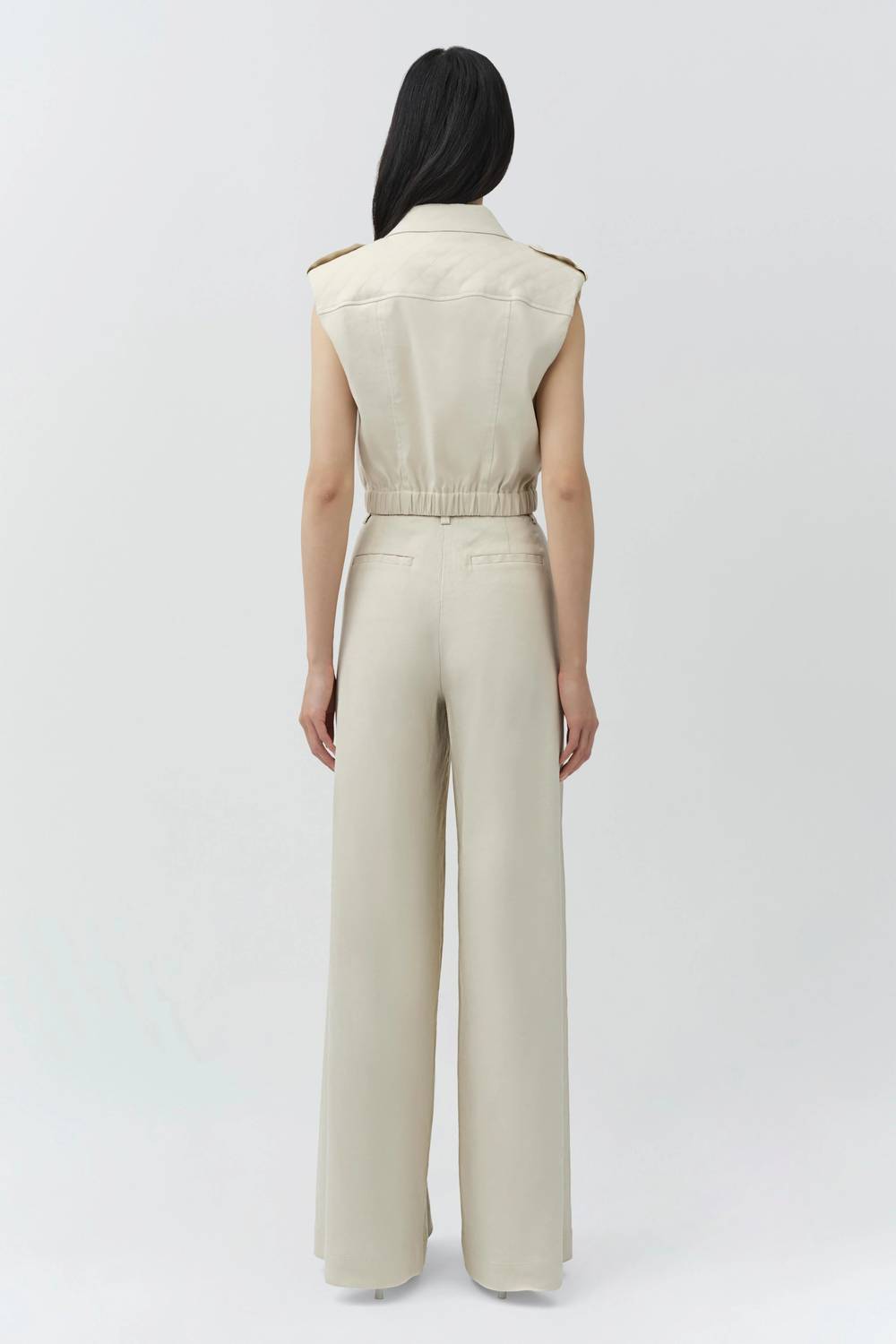 Jonathan Simkhai - Ramsey Linen Wide Leg Pant