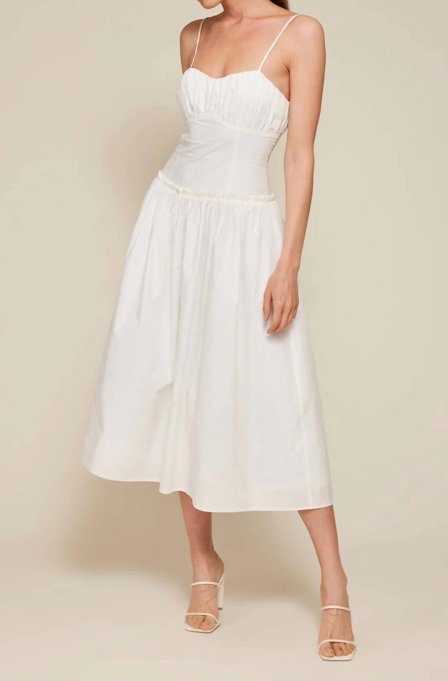 Line And Dot - Maison Corset Midi Dress