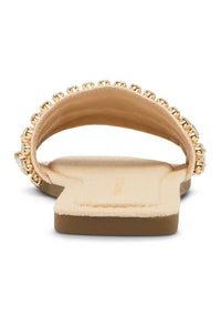 Steve Madden - Women's Toast Jeweled Slide Sandals