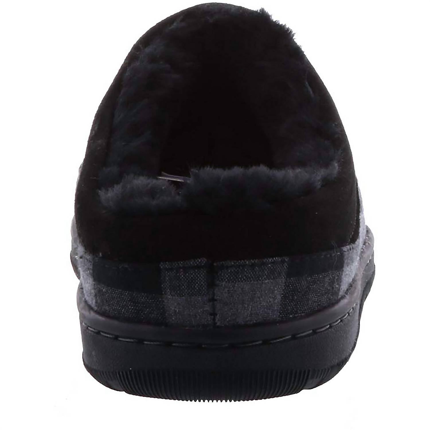 Lamo Men's Julian Clog Ii Slipper in charcoal plaid - men's loafer - view 5