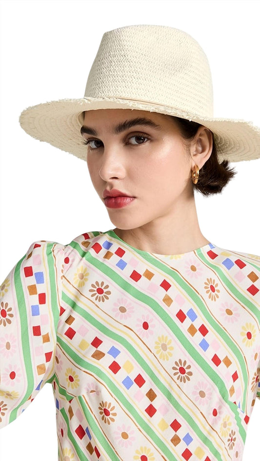 Hat Attack - Women's Haley Straw Straw Panama Hat