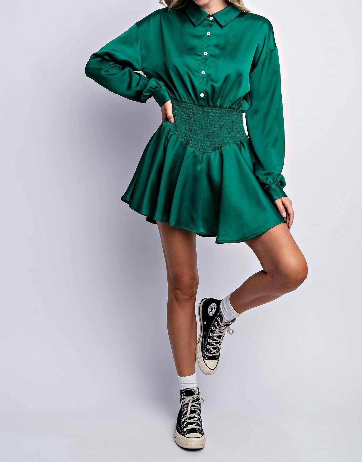 Satin Romper