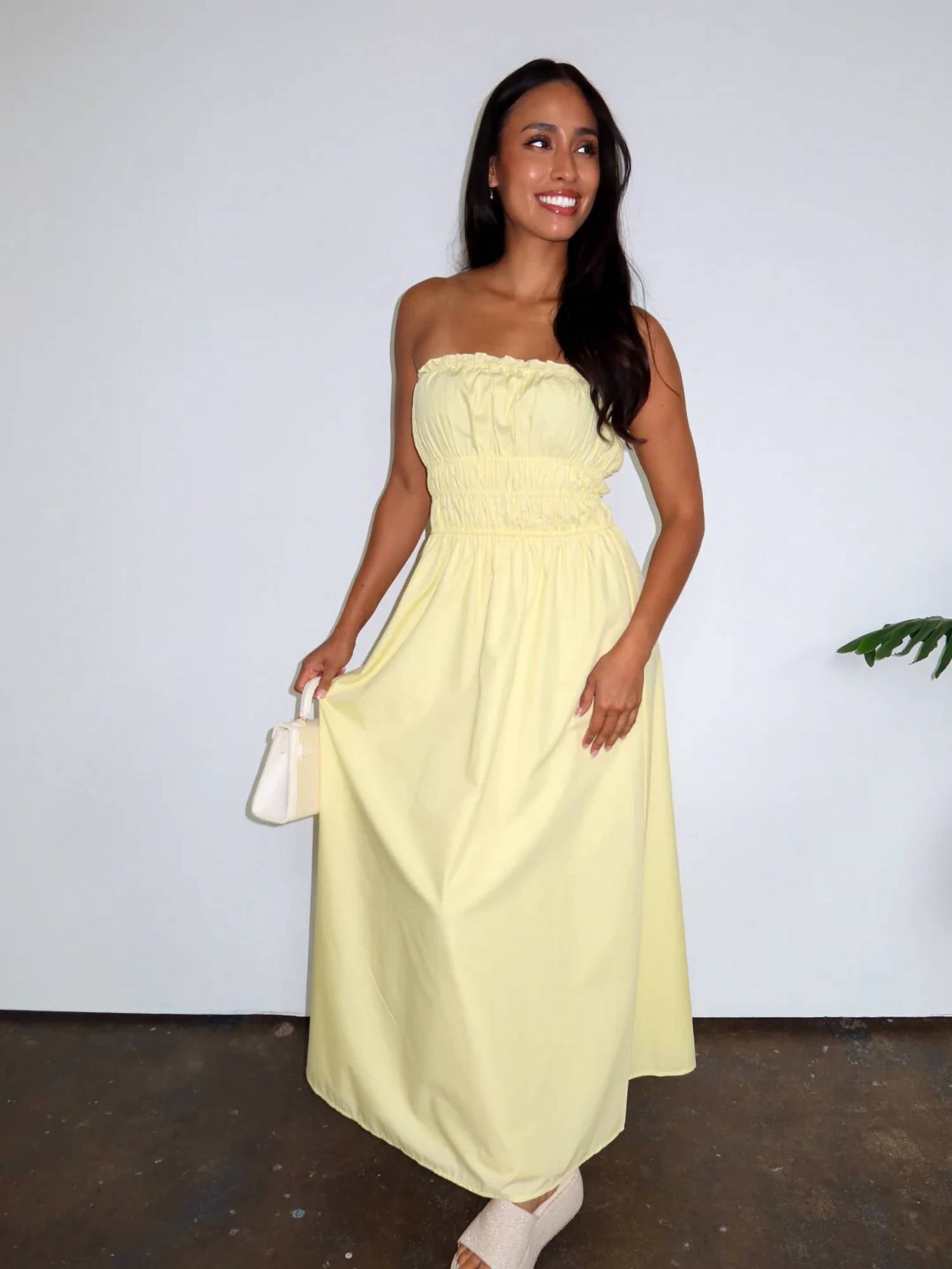 Needii - Sunbeam Poplin Maxi Dress
