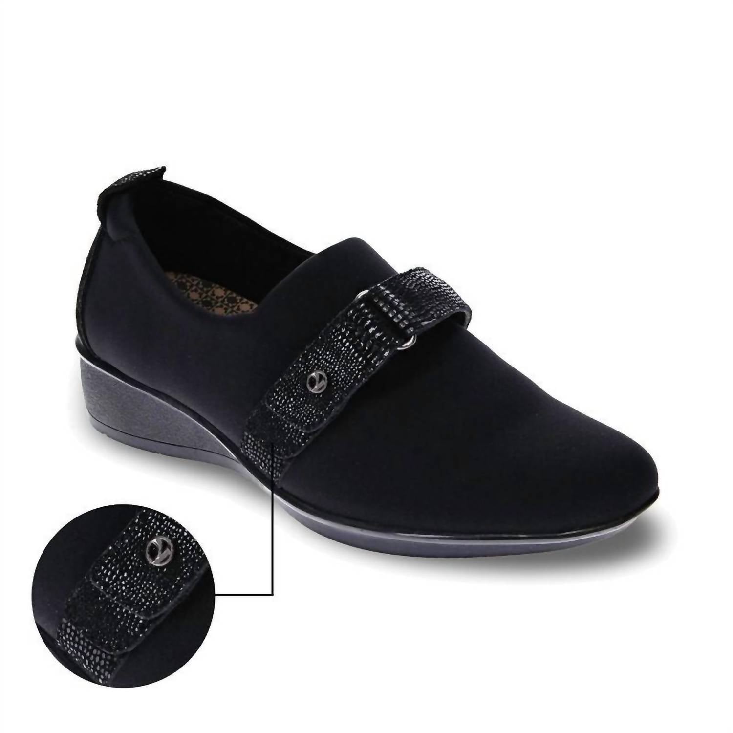 Revere - Women's Genoa Stretch Loafer - Wide