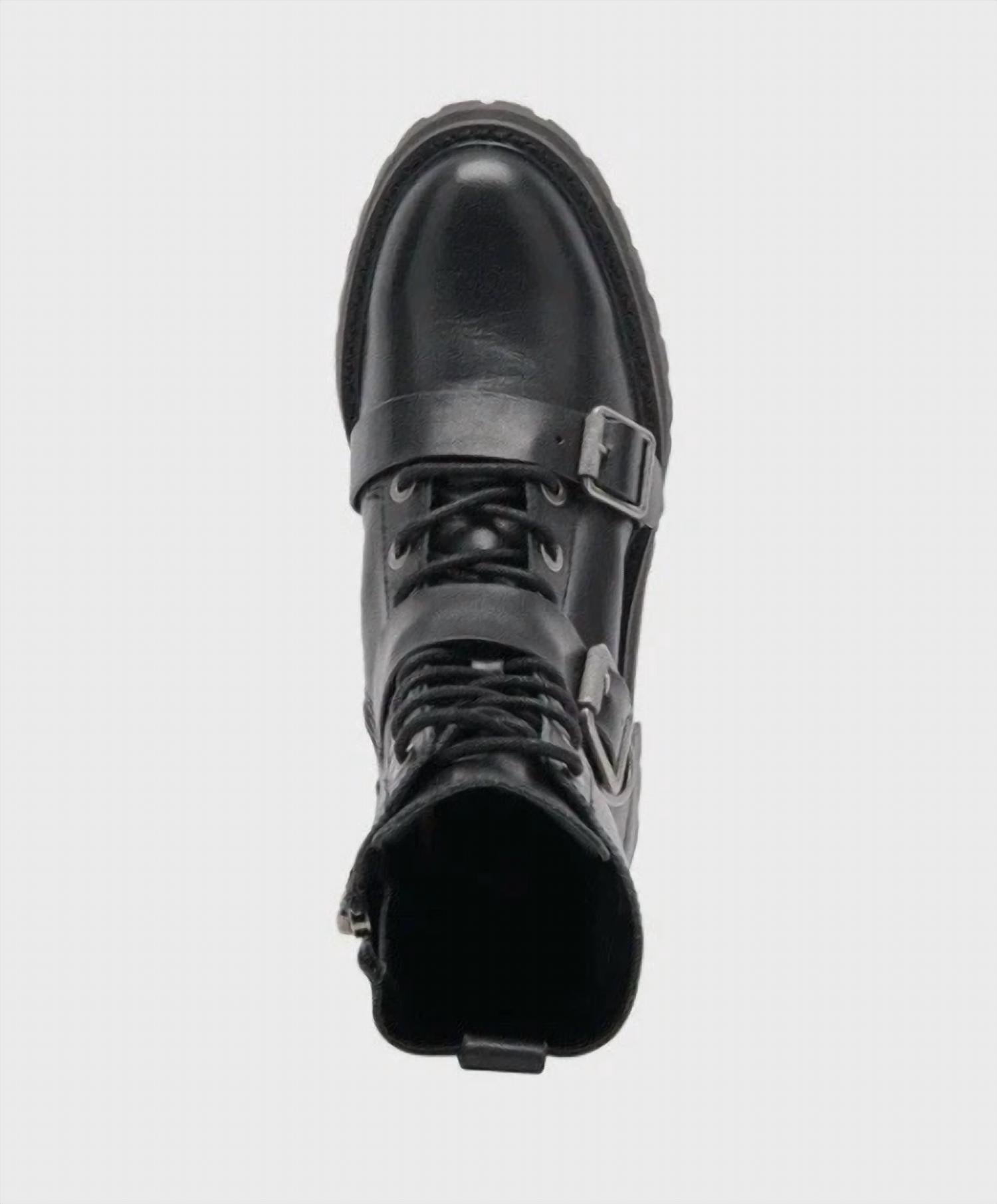 Dolce Vita - Women's Lug Sole Leather Combat Boots