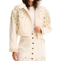 Allison - Rhinestone Relaxed Jacket