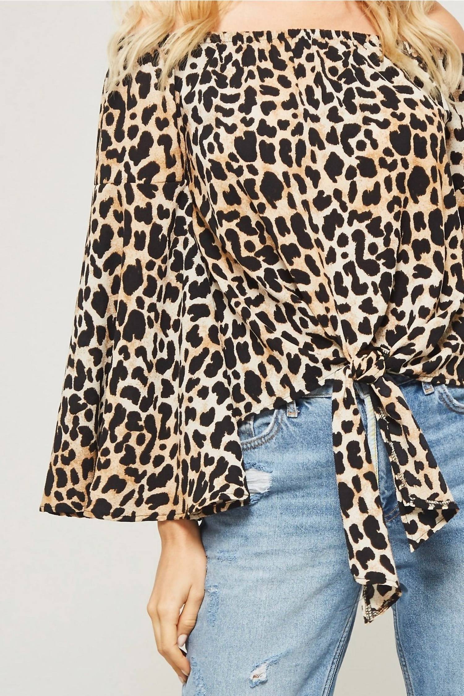 Promesa - Wild Thing Leopard Top