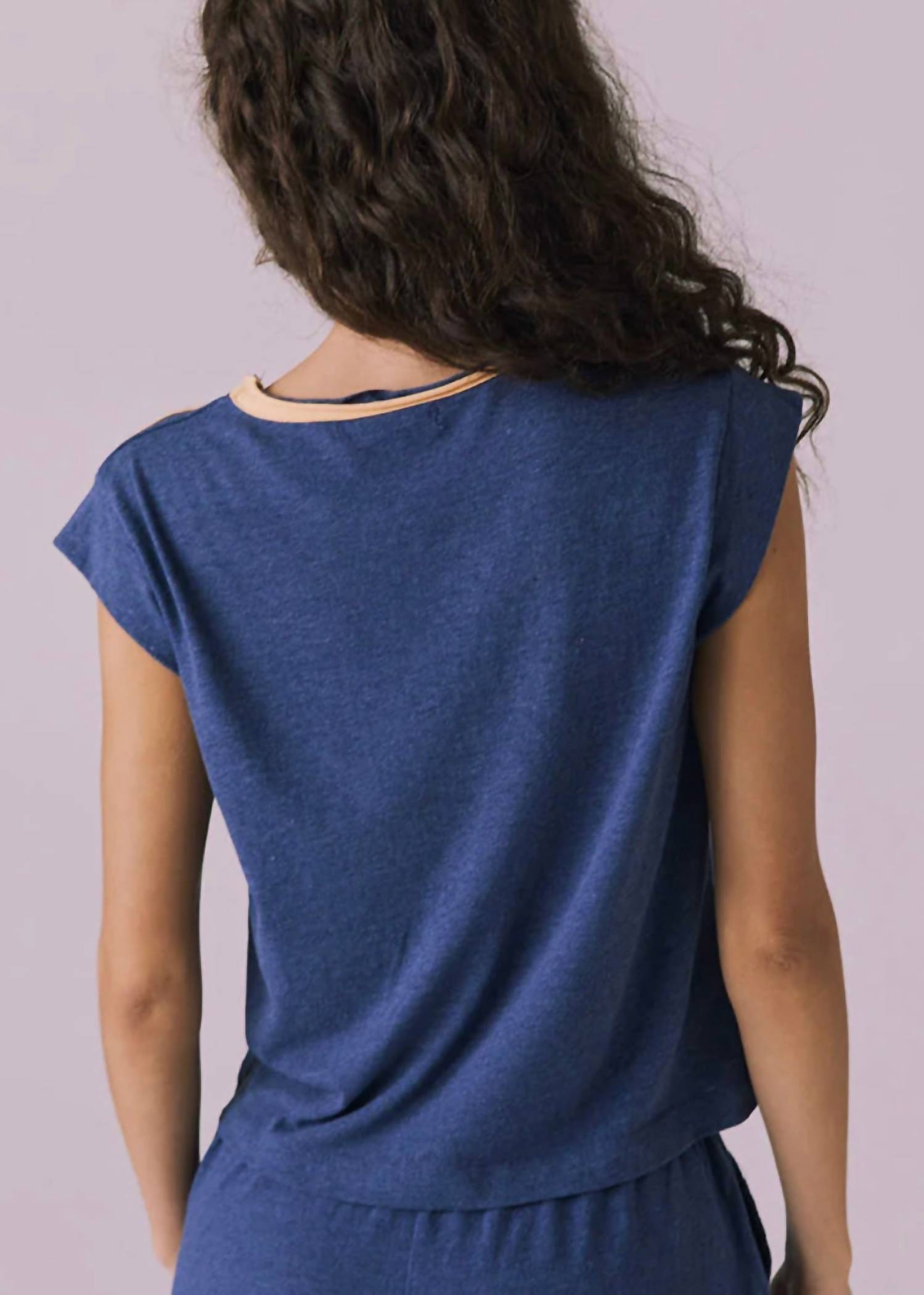 Chaser - Flora Cap Sleeve Tee