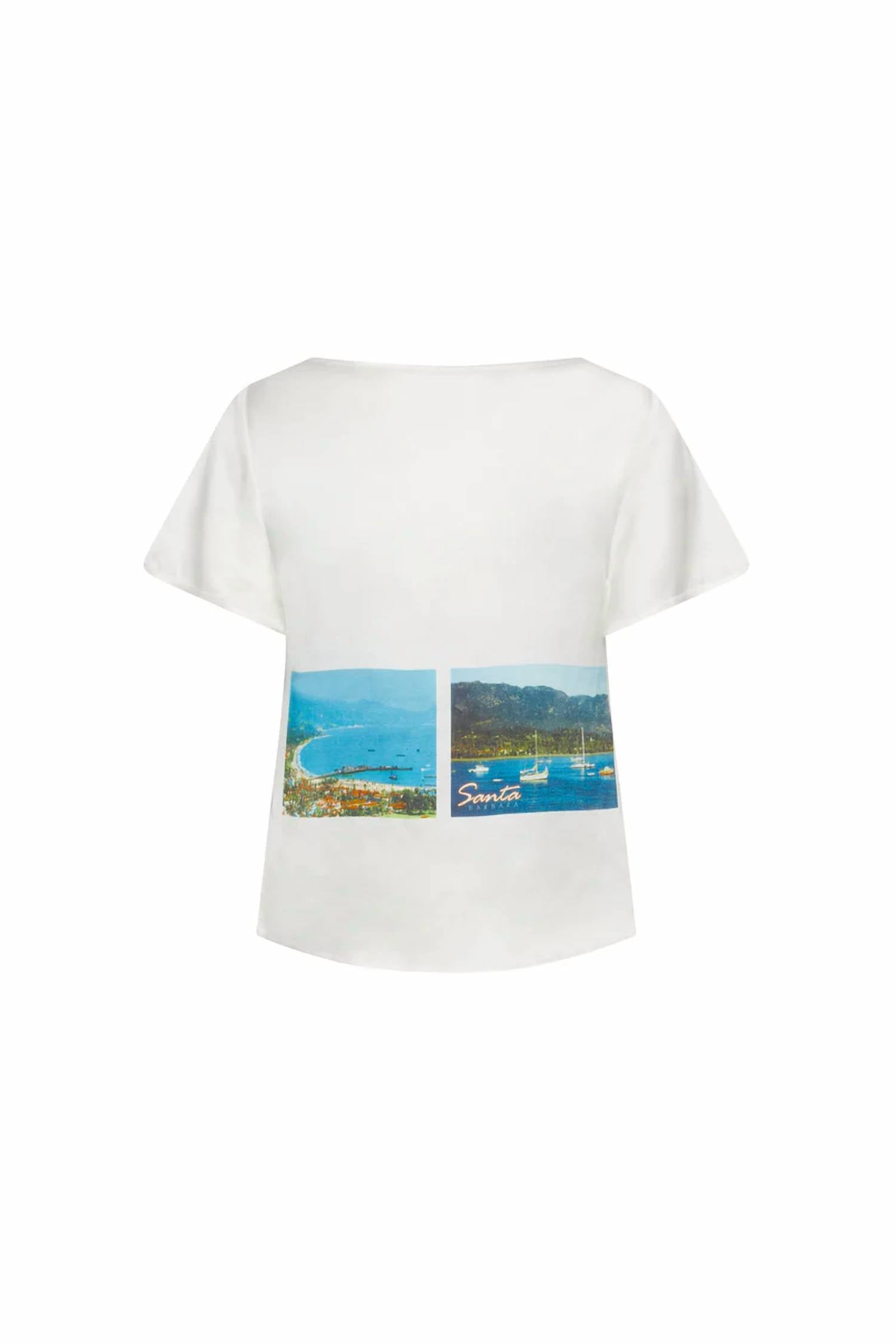 Catherine Gee - Postcard Silk Tee