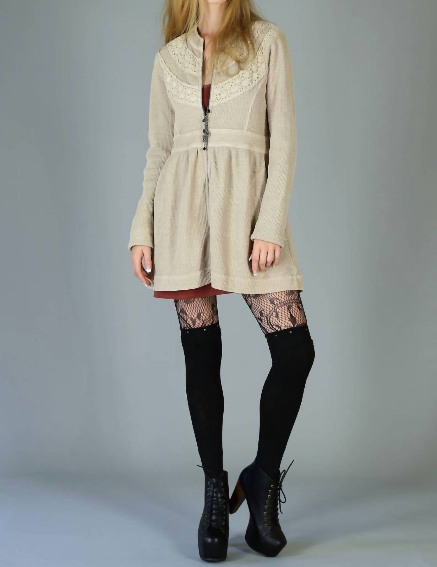 Tough Luv - Sgt. Pepper Thermal Victorian Boho Jacket