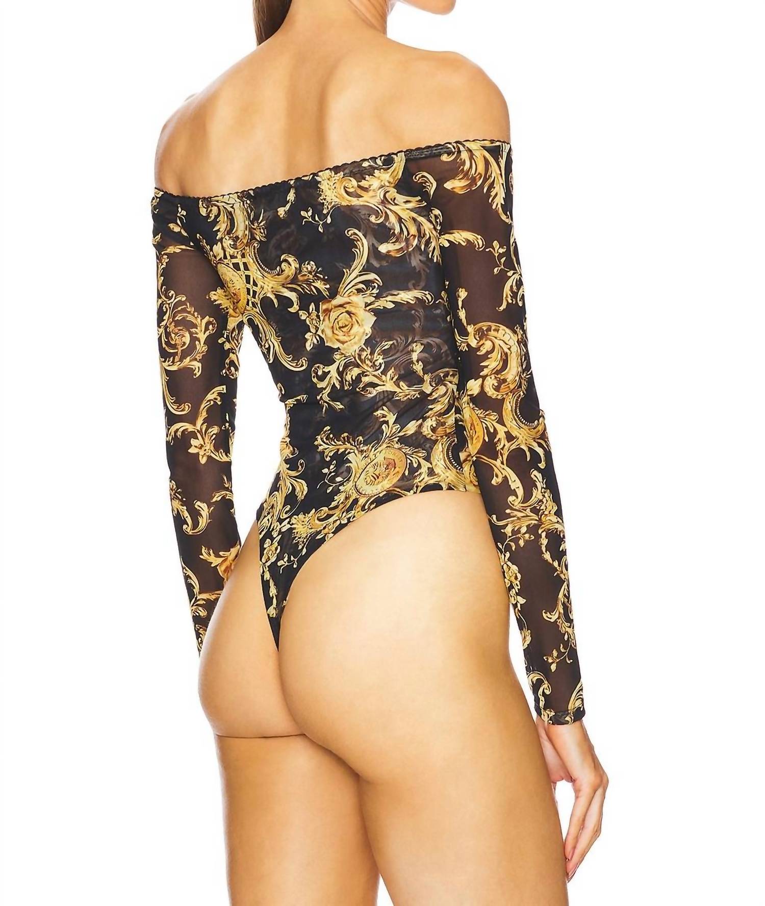 L'Agence - Peonie Off Shoulder Bodysuit
