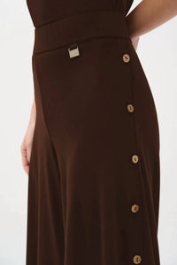 Joseph Ribkoff - Silky Knit Wide Leg Culotte Pants