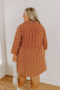 Flawless - Cherry Mood Tunic Dress - Plus