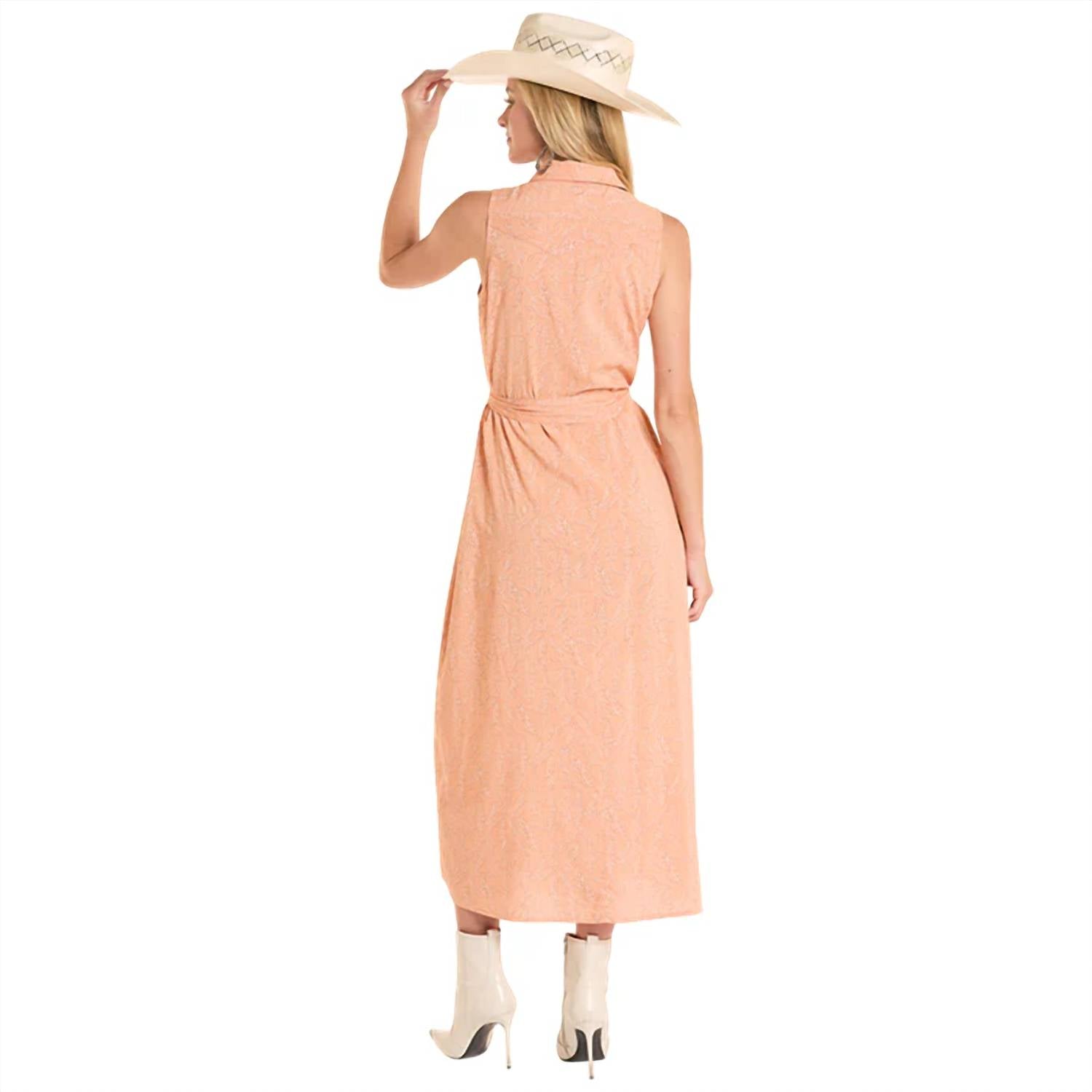 Panhandle - Boot Stitch Print Duster Dress