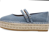 STEVE MADDEN Women's Brinn Denim Fab Platform Shoe - women's flats - view 5