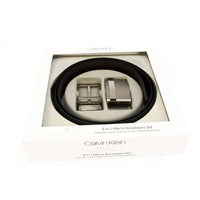 Calvin Klein - Men's Reversible Leather Belt 3 Piece Set