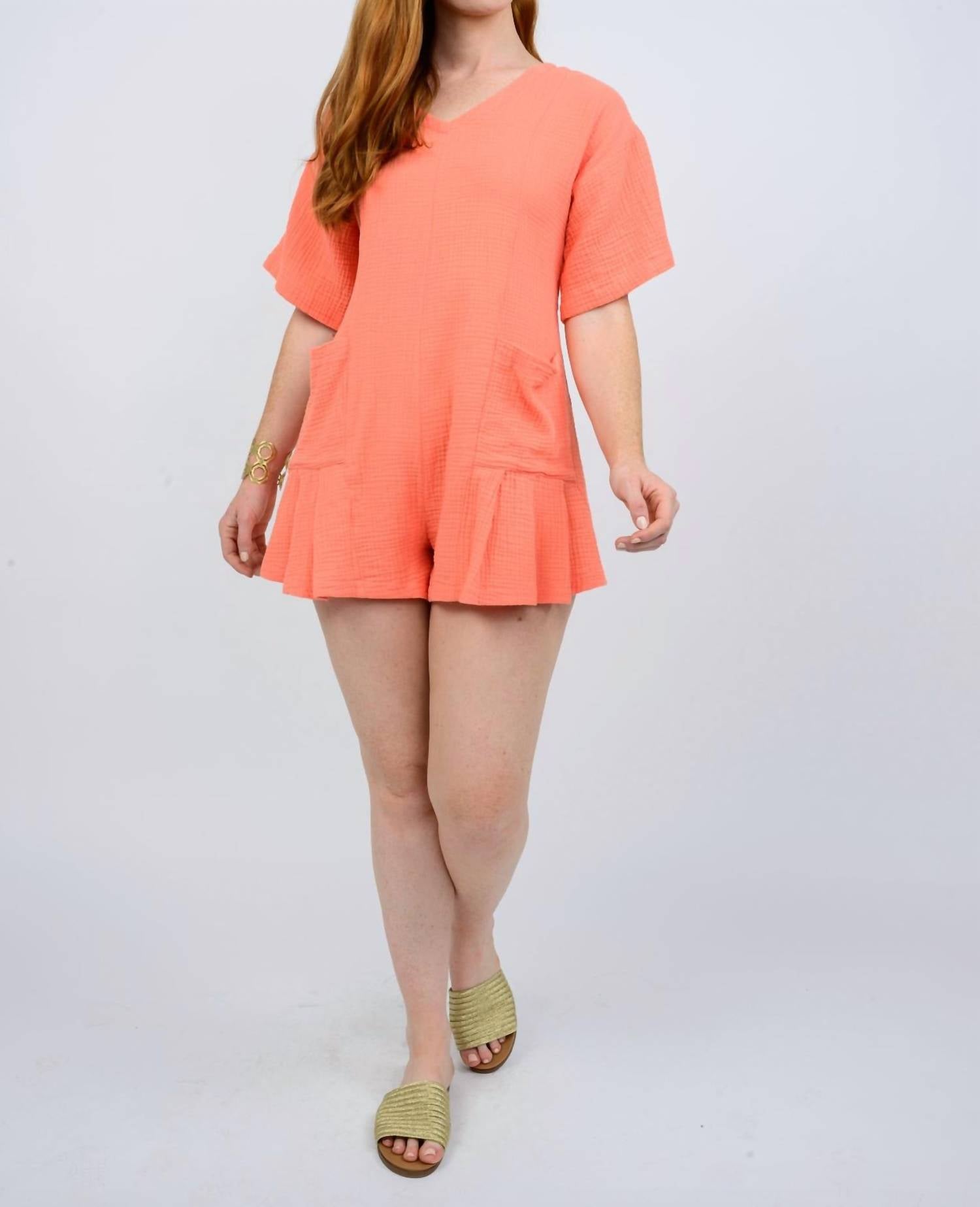 Uncle Frank - Women's Gauze Romper