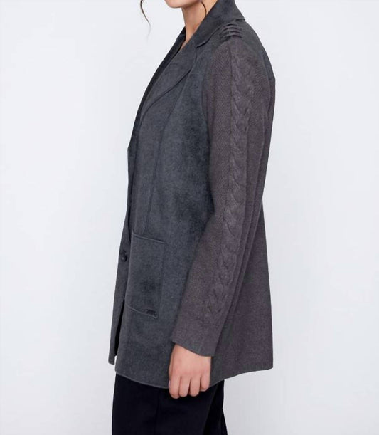 Picadilly - Cable Trim Coatigan