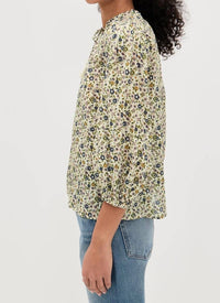 Cleobella Belle V Neck Blouse in eloisa floral - women's blouse - alternate view
