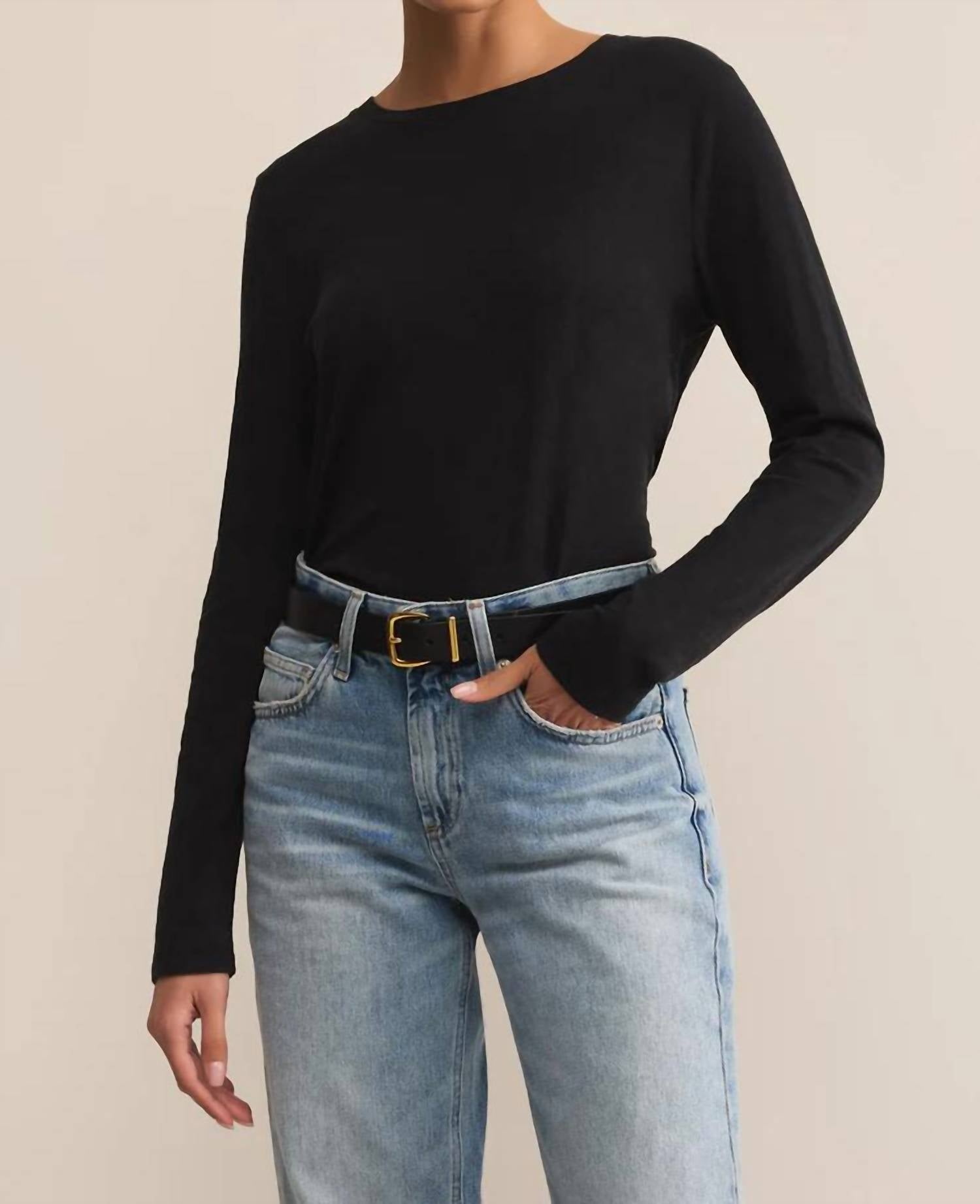 Z Supply - Modern Slub Long Sleeve Top